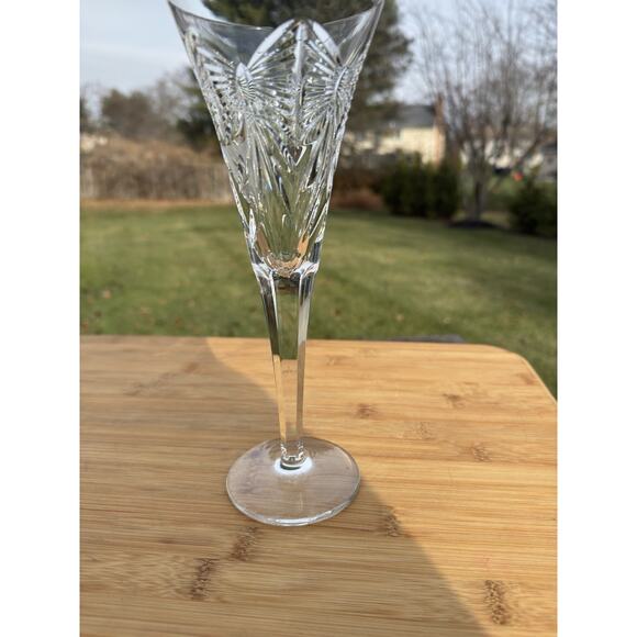 Waterford Crystal Millennium Happiness Champagne Toasting Flute 9.25"~1 Pc - Picture 2 of 5